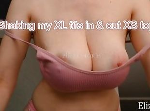 Shaking My XL Tits in & out XS top - Trailer