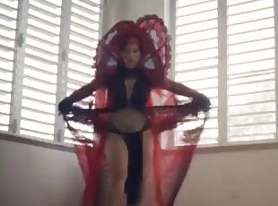 Danielle diesel colby striptease  burlesque instagram videos collection 1