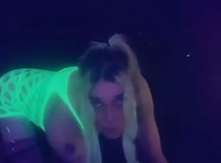 Party girl is ready to be fucked