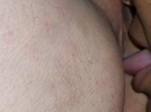 Close Up Rimjob - Interracial Ass Licking