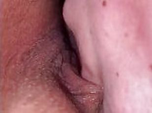 Lesbian Sucking Her Swollen Clit Till She Cums In Her Mouth