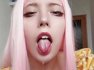 Egirl Spit Tongue Fetish