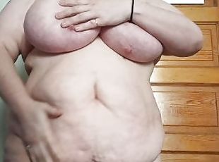 Bbw tits and belly