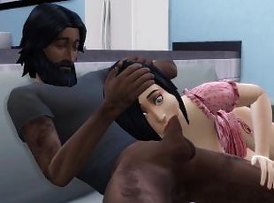 DDSims - Cheating MILF Gets Impregnated by Homeless Men - Sims 4