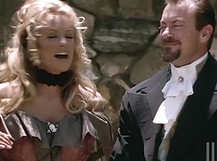 Medieval blonde Jessica Drake blows and gets fucked like never before