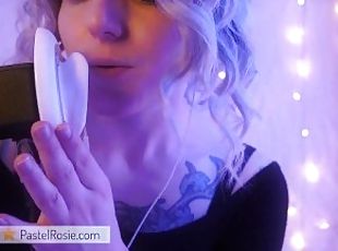 ASMR - Girlfriend Eats Your Ears After A Long Day - PASTEL ROSIE Ear Licking Kinky GF Role Play