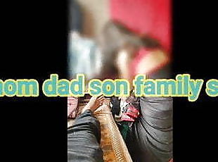 Indian housewife sucks dad&#039;s and son&rsquo;s dicks and swallows cum