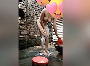 Horny Desi Girl Bathing Scene. Beautiful Soft And Hot Body Showing At Bath Time