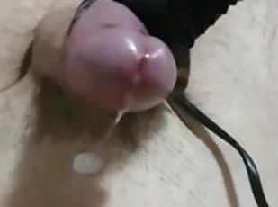 Hair clipper vibration cum (slowmotion)