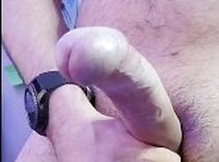 Long tied ball crushing session, a slow, vocal edging ends in a handfree long ruined orgasm