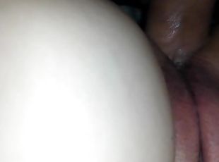 Wife's first anal cream pie