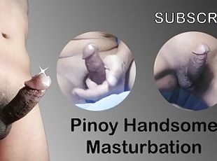 Pinoy Handsome Guy Masturbating While Watching Porn Movies. Everyone's Go Out Im Alone