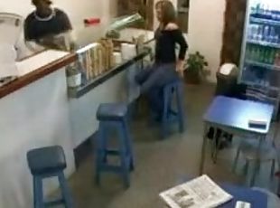 Real Sex Video Cafe Black Guy Fucks Sexy Girl