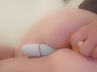 Fucking my ass and pussy with toys