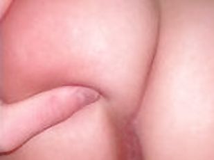 Reverse cowgirl close up (full vid available @lialynnvip OF)
