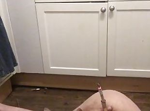 ass smoking a crack/weed joint