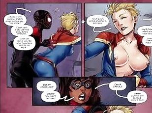 Ms Marvel – Spider-Man 2 Comic Porn
