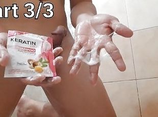 Pinoy jakol gamit shampoo pampadulas ang sarap parang totoong may kinakantot. Part 3/3