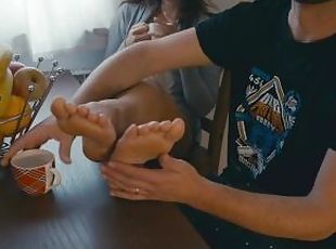 femme, amateur, babes, ejaculation-sur-le-corps, milf, ados, maman, branlette, pieds, mère