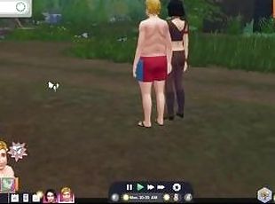 My Sim Selfie Fucks His Wife In Public For All tp See (Lucky Him As I Wish I EVEN HAD A Wife)